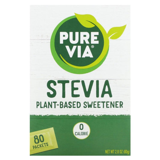 Pure Via Stevia All Natural Zero Calorie Sweetener Packets Sugar & Sweeteners Pasteur Pharmacy