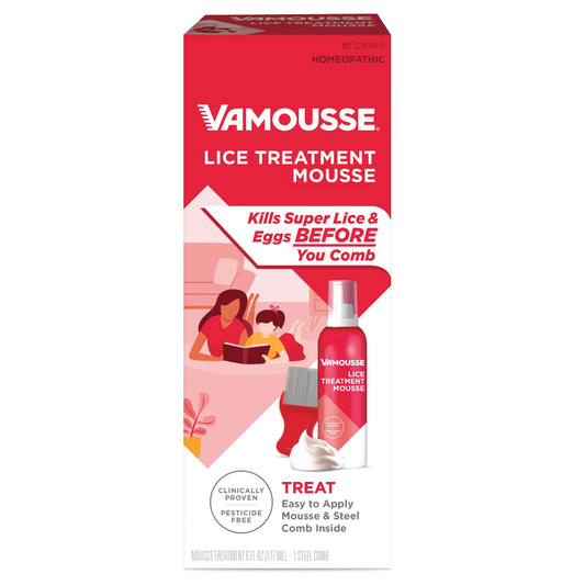 Vamousse Head Lice Treatment, Easy Mousse Application - 6 Oz Hair Care Pasteur Pharmacy
