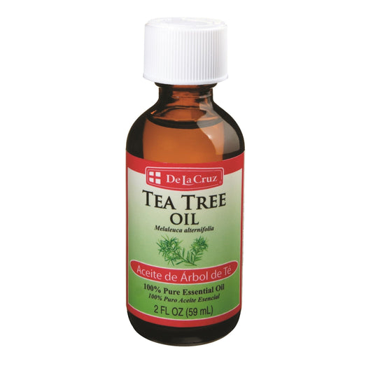 De La Cruz Tea Tree Oil - 2 Fl Oz Massage & Relaxation Pasteur Pharmacy