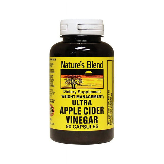 Nature's Blend Ultra Apple Cider Vinegar - 600 Mg (90 Capsules) Vinegar Pasteur Pharmacy