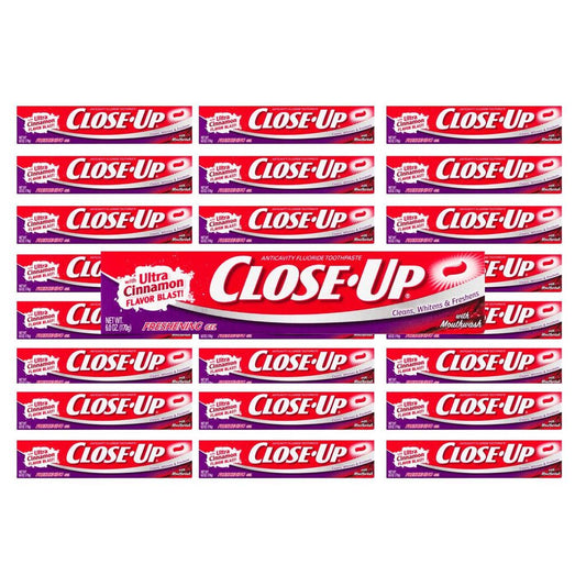 Close-Up Toothpaste, With Ultra Cinnamon Flavor Blast, Freshening Gel, 6 Oz Toothpaste Pasteur Pharmacy