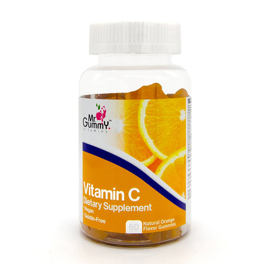VitaDrops Vitamin C Gummies, 125mg Immune Support for Kids & Adults, Orange Flavor, 60 Count Vitamins & Supplements Pasteur Pharmacy