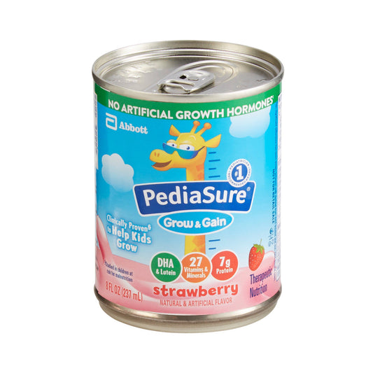 PediaSure Grow & Gain Strawberry 24x 8 Oz. Can Institutional Fitness & Nutrition Pasteur Pharmacy