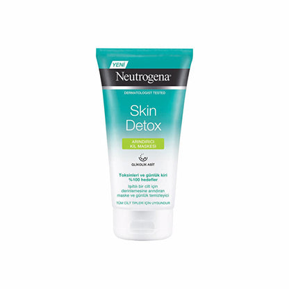 Mascarilla de arcilla limpiadora Neutrogena Skin Detox 150 ml - Limpiador profundo