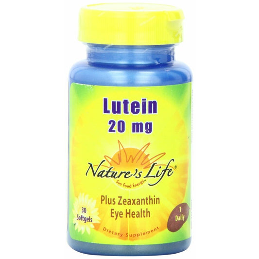 Nature's Life Lutein, Plus Zeaxanthin 20 Mg, Softgels Vitamins & Supplements Pasteur Pharmacy