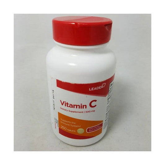 Leader™ Vitamin C – 500 mg – Tablets Vitamins & Supplements Pasteur Pharmacy