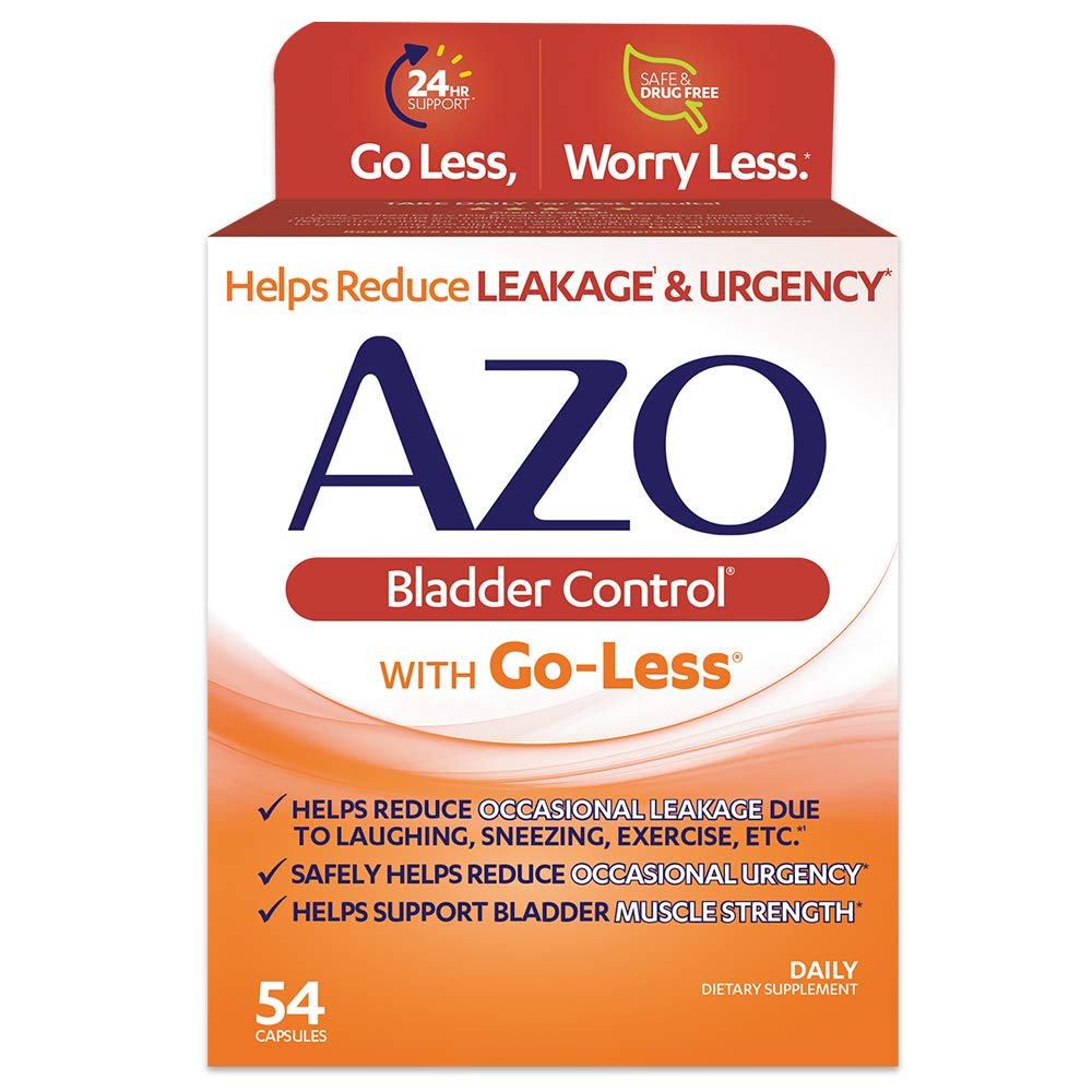 AZO Bladder Control With Go-Less Daily Supplement, Capsules, 54ct Vitamins & Supplements Pasteur Pharmacy