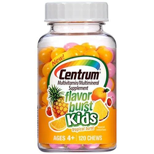 Centrum Flavor Burst Kids Tropical Multivitamin Chewable Vitamins & Supplements Pasteur Pharmacy