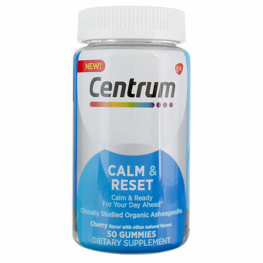 Centrum Calm & Reset Gummies With Ashwagandha And Vitamin B6 Vitamins & Supplements Pasteur Pharmacy