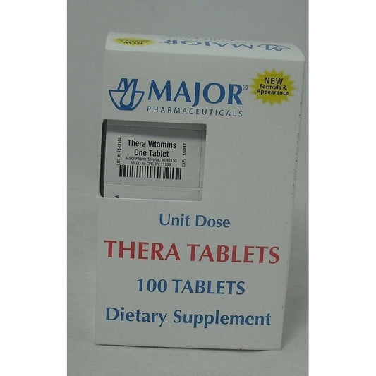 Major Thera Multivitamin Tablets Vitamins & Supplements Pasteur Pharmacy