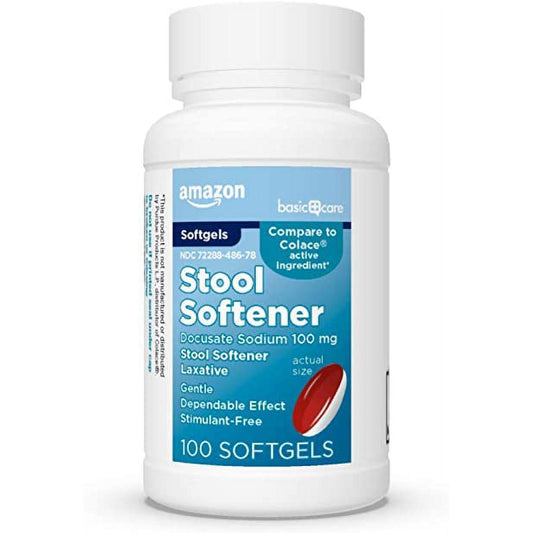 American Health Inc. Docusate Sodium Softgels 100ct Vitamins & Supplements Pasteur Pharmacy