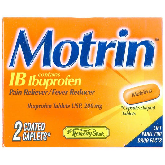 Marine Sports 1792 Ibuprofen 2 Coated Caplet Camping & Hiking Pasteur Pharmacy