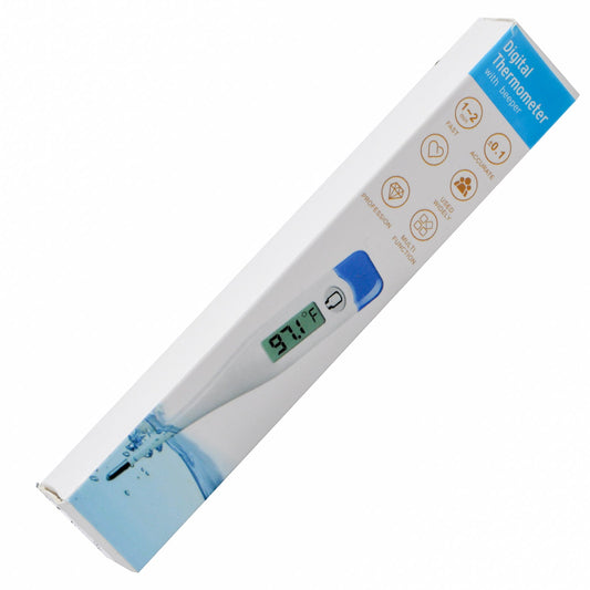 Mabis Duro-Med - Thermometer Digital W/Beeper 60-Second Medicine Cabinets Pasteur Pharmacy