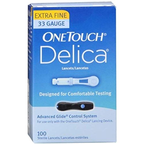 OneTouch Delica Extra Fine 33 Gauge Sterile Lancets Health & Beauty Pasteur Pharmacy