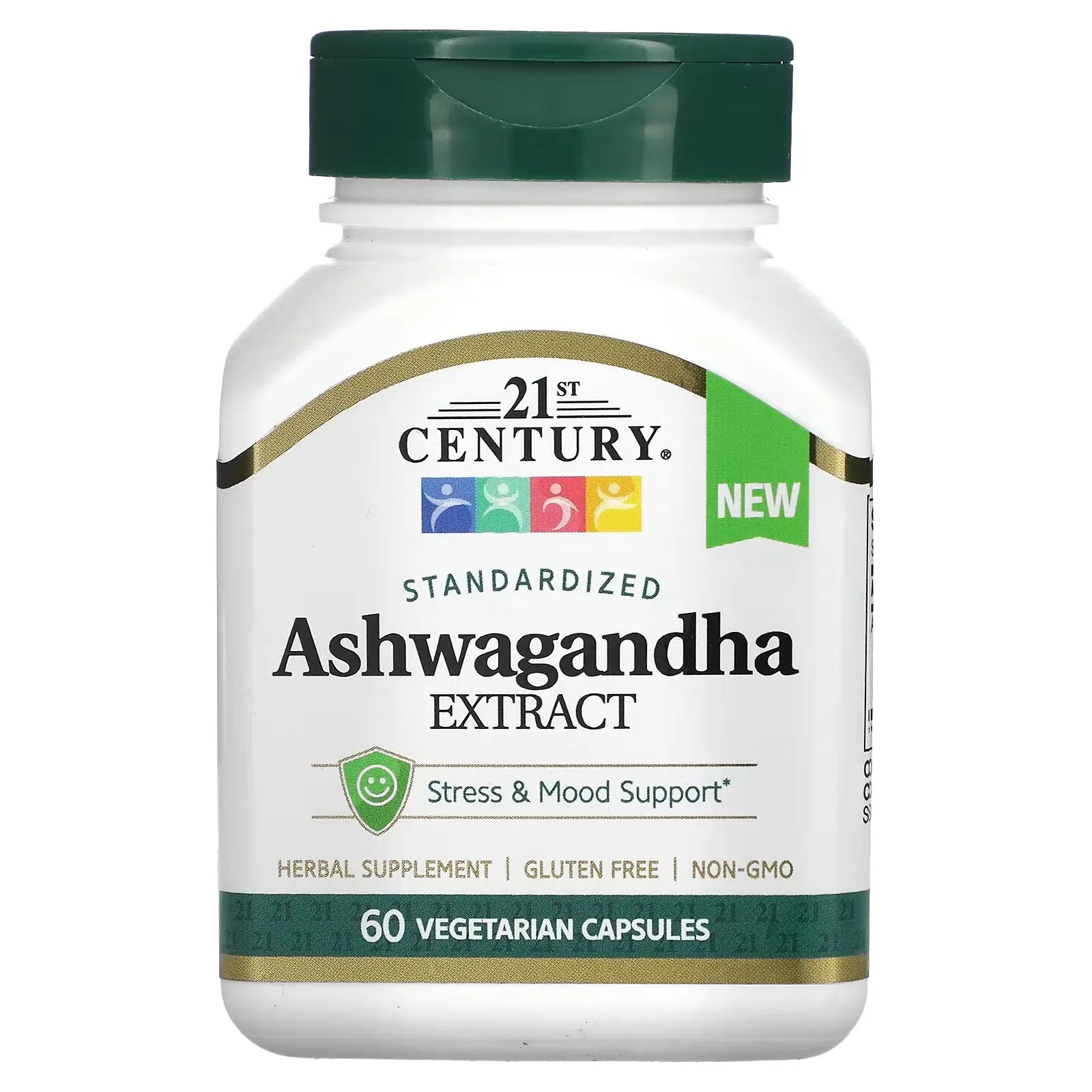 21st Century Ashwagandha 500Mg Caplets 60 Ct Vitamins & Supplements Pasteur Pharmacy