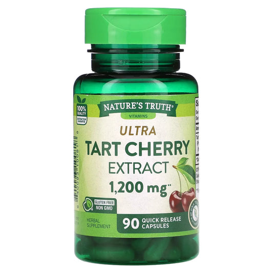 Nature's Truth Ultra Tart Cherry Extract Dietary Supplement Capsules - 90ct Vitamins & Supplements Pasteur Pharmacy