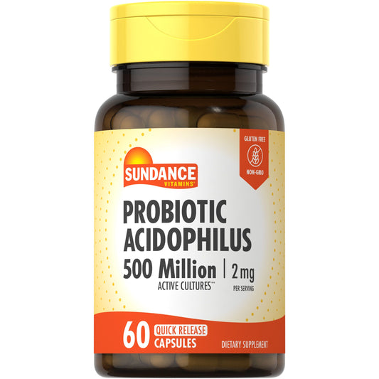 Sundance Probiotic Acidophilus Quick Release - 60 Capsules Vitamins & Supplements Pasteur Pharmacy