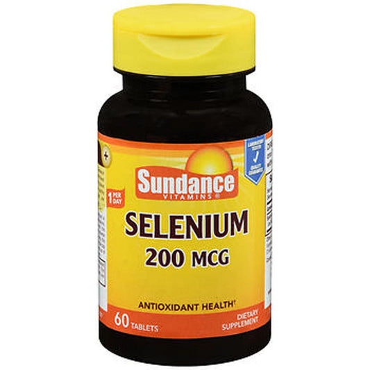 Sundance Vitamins Selenium Tabs 200 Mcg 60 Vitamins & Supplements Pasteur Pharmacy