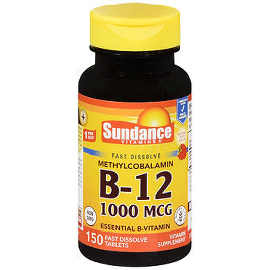 Sundance Vitamins B-12 Tbs 1000Mcg 150 Vitamins & Supplements Pasteur Pharmacy