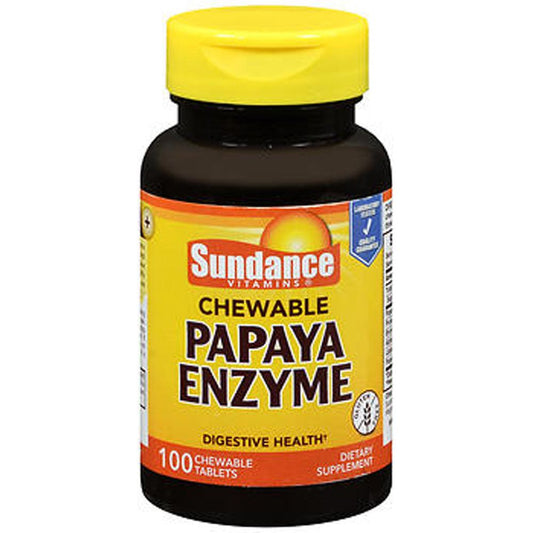 Sundance Vitamins Papaya Enzyme Chewable Tablets Vitamins & Supplements Pasteur Pharmacy