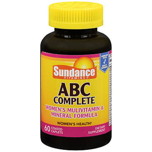 Sundance Vitamins ABC Complete Women's Multivitamin & Mineral Formula 60 Caplets Vitamins & Supplements Pasteur Pharmacy