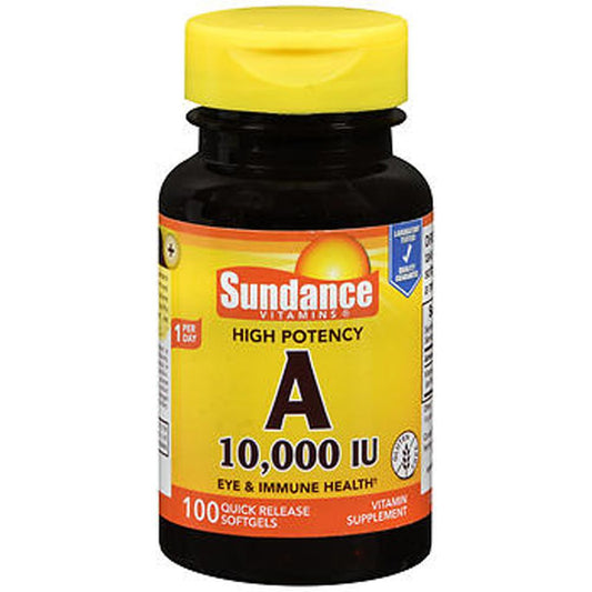 Sundance Vitamins A Qr Stg 10000 Iu 100 Vitamins & Supplements Pasteur Pharmacy