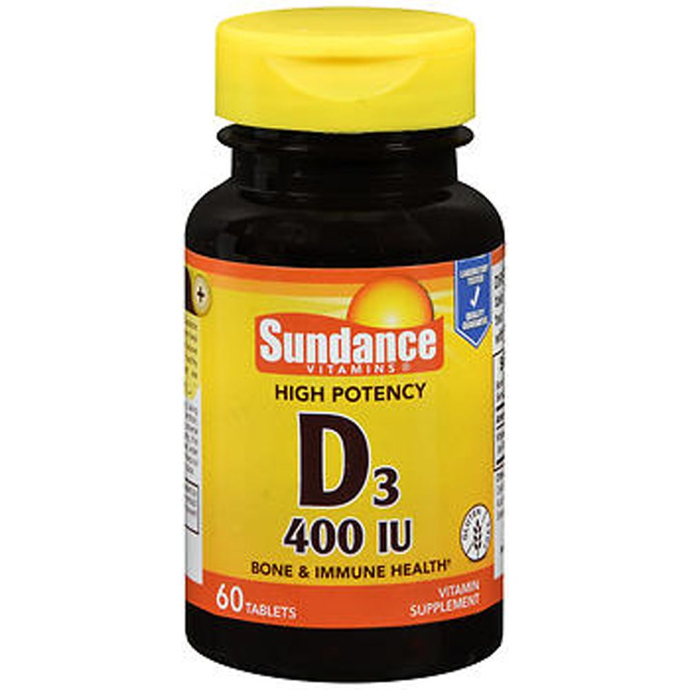Sundance Vitamins High Potency D3 400 IU Tablets Vitamins & Supplements Pasteur Pharmacy