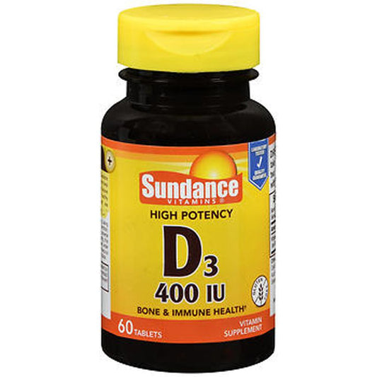 Sundance Vitamins High Potency D3 400 IU Tablets Vitamins & Supplements Pasteur Pharmacy