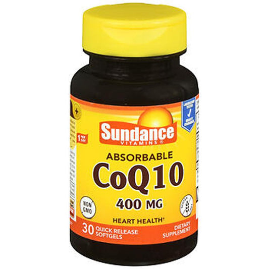 Sundance Vitamins® Co Q-10 High Potency – 400 Mg -30 Softgels Vitamins & Supplements Pasteur Pharmacy