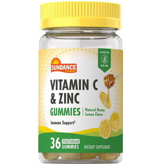 Sundance Vitamins Vitamin C And Zinc Vegetarian Gummies Vitamins & Supplements Pasteur Pharmacy