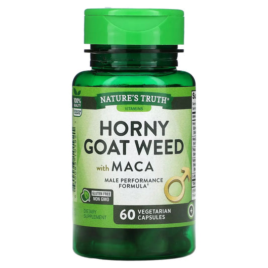 Nature's Truth Capsules With Maca Horny Goat Weed Vitamins & Supplements Pasteur Pharmacy
