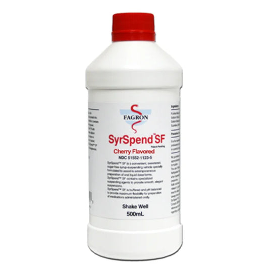 SyrSpend SF Cherry Liquid Suspending Vehicle, 500 mL Medical Supplies Pasteur Pharmacy