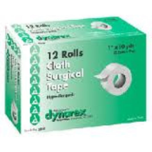 Dynarex Tape Surgical Cloth 12 1"X10 Yd Health & Beauty Pasteur Pharmacy