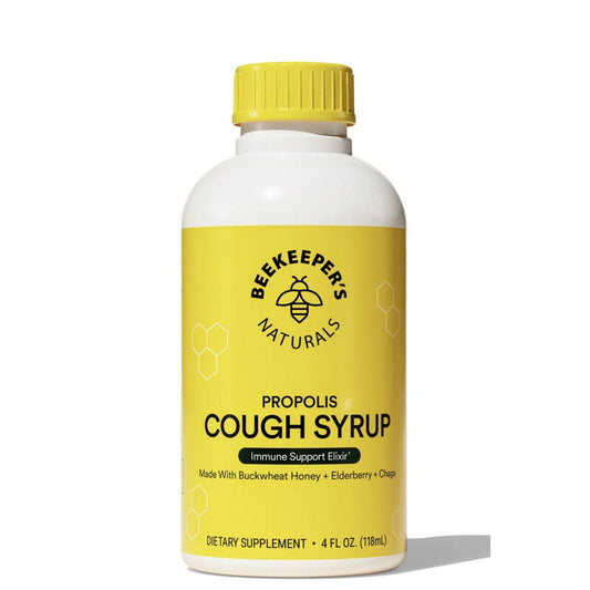Beekeeper's Naturals Daytime Propolis Cough Syrup - 4 Fl Oz Syrup Pasteur Pharmacy