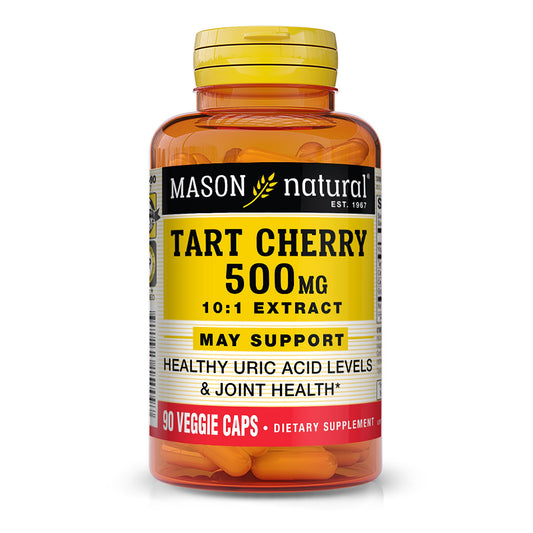 Mason Natural® Tart Cherry 500 mg - Joint Health & Antioxidant Support - 90 Capsules Vitamins & Supplements Pasteur Pharmacy