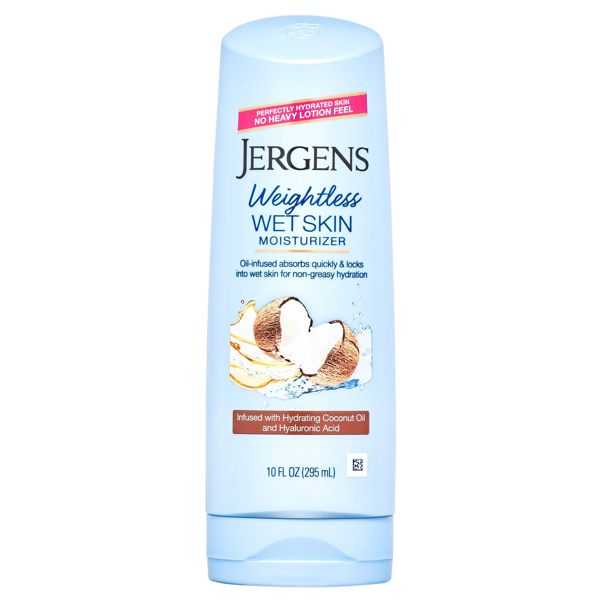 Jergens Weightless Wet Skin Moisturizer, Coconut Oil, 10 Fl Oz (295 Ml) Computer Covers & Skins Pasteur Pharmacy