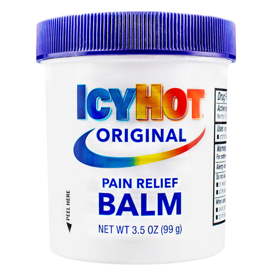 Icy Hot Balm Pain Relief Ointment 3.5 Oz. Jar 7.6% - 29% Strength Medicine & Drugs Pasteur Pharmacy