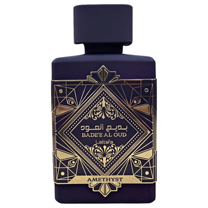 Lattafa Badee Al Oud Amethyst Eau de Parfum Unisex Perfume Spray, 100 ml
