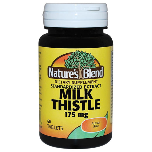 Nature's Blend Milk Thistle 140Mg Capsules 60 Ct Vitamins & Supplements Pasteur Pharmacy