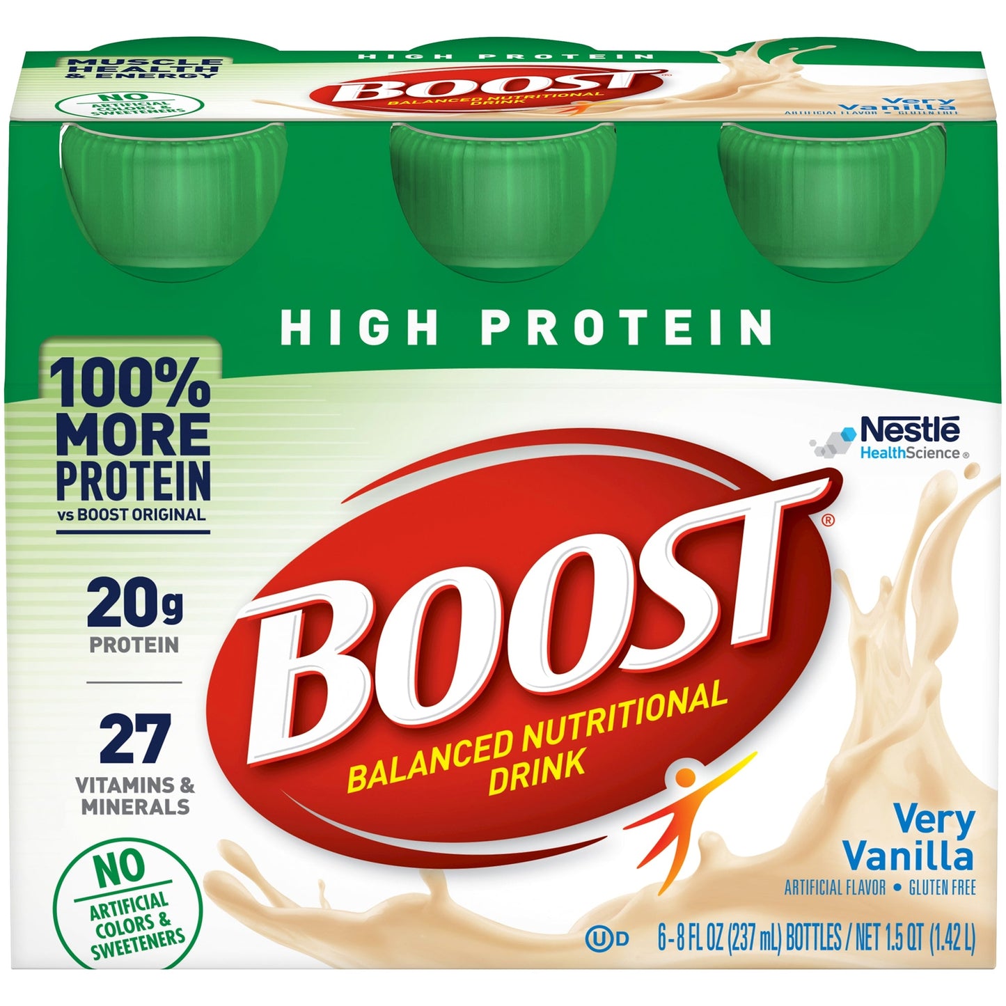 Boost High Protein Balanced Nutritional Drink Very Vanilla Fitness & Nutrition Pasteur Pharmacy