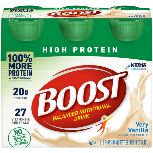 Boost High Protein Balanced Nutritional Drink Very Vanilla Fitness & Nutrition Pasteur Pharmacy
