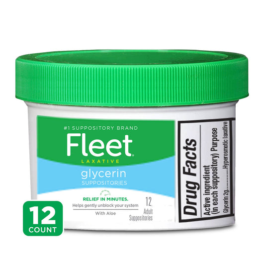 Fleet Laxative Glycerin Suppositories For Adult Constipation Health & Beauty Pasteur Pharmacy