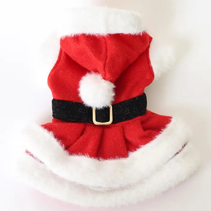 Robe de Mère Noël pour chiens et chats Max Design