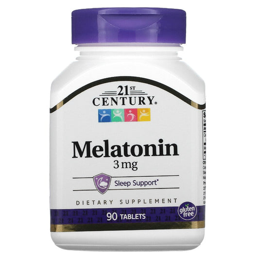 21st Century Melatonin 3 Mg, Tablets 60 Ct Vitamins & Supplements Pasteur Pharmacy