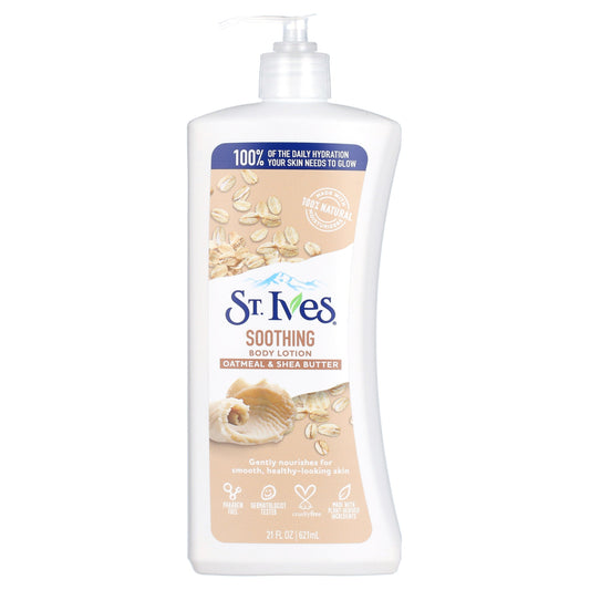 St. Ives Soothing Hand & Body Lotion Oatmeal & Shea Butter, 21 Oz Lotion & Moisturizer Pasteur Pharmacy