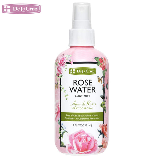 De La Cruz Rose Water Spray For Skin, Hair, And Body Skin Care Pasteur Pharmacy