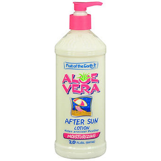 Fruit of the Earth Aloe Vera After Sun Lotion, 20 Oz Lotion & Moisturizer Pasteur Pharmacy