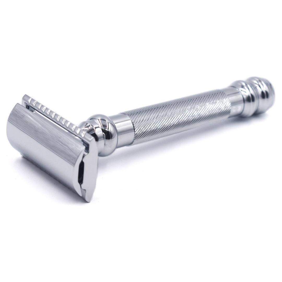Parker 98R Heavyweigh 3-Piece Double Edge Safety Razor Safety Razor Pasteur Pharmacy