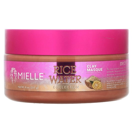 Mielle Rice Water Collection Clay Masque Water Pasteur Pharmacy