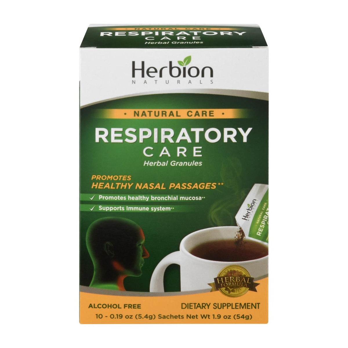 Herbion Naturals Soin Respiratoire, Granulés aux Plantes